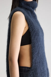 Bellerose Daren Knitted Vest in Navy