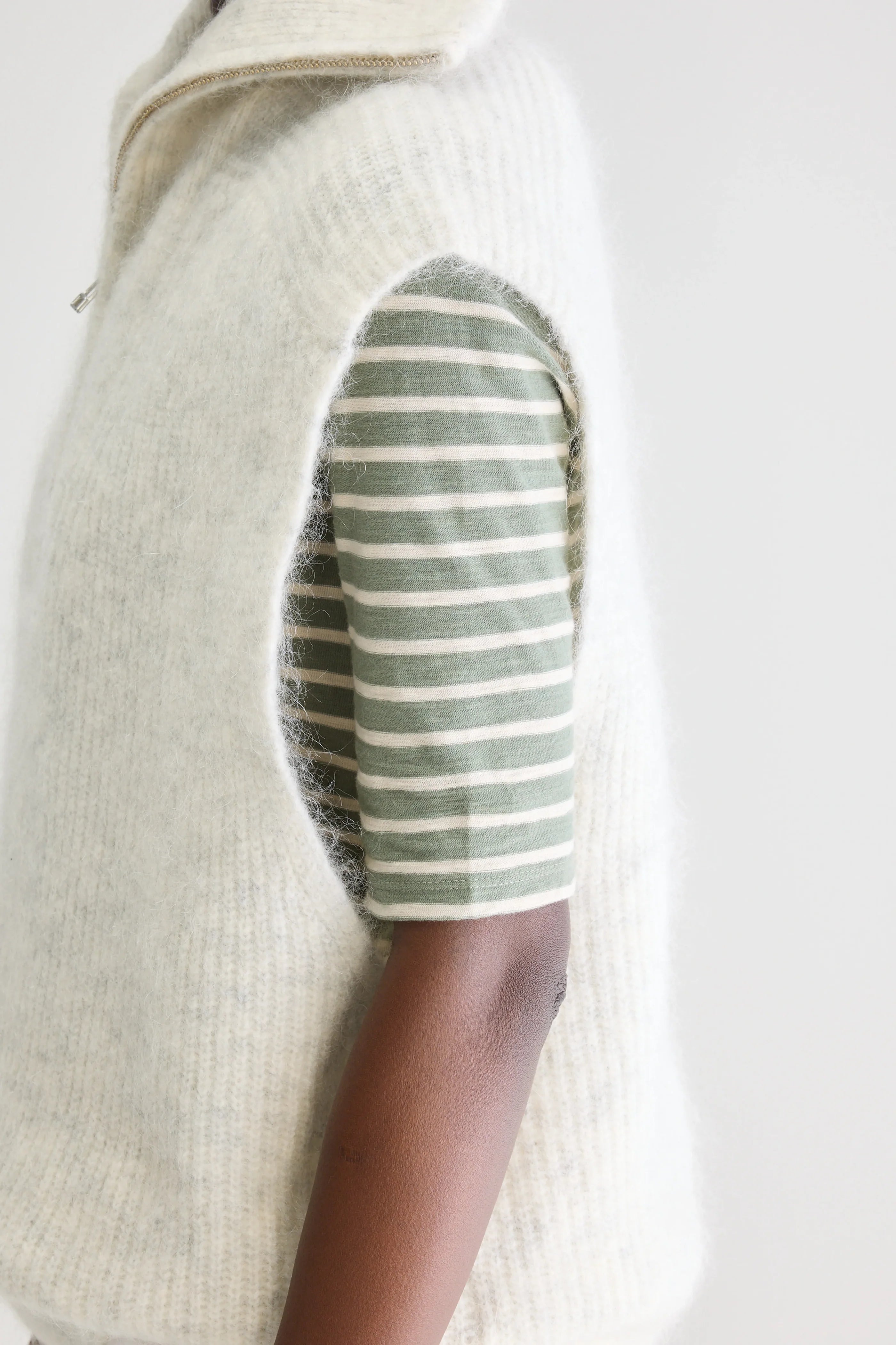 Bellerose Aurun Beige Oversized Tank Top