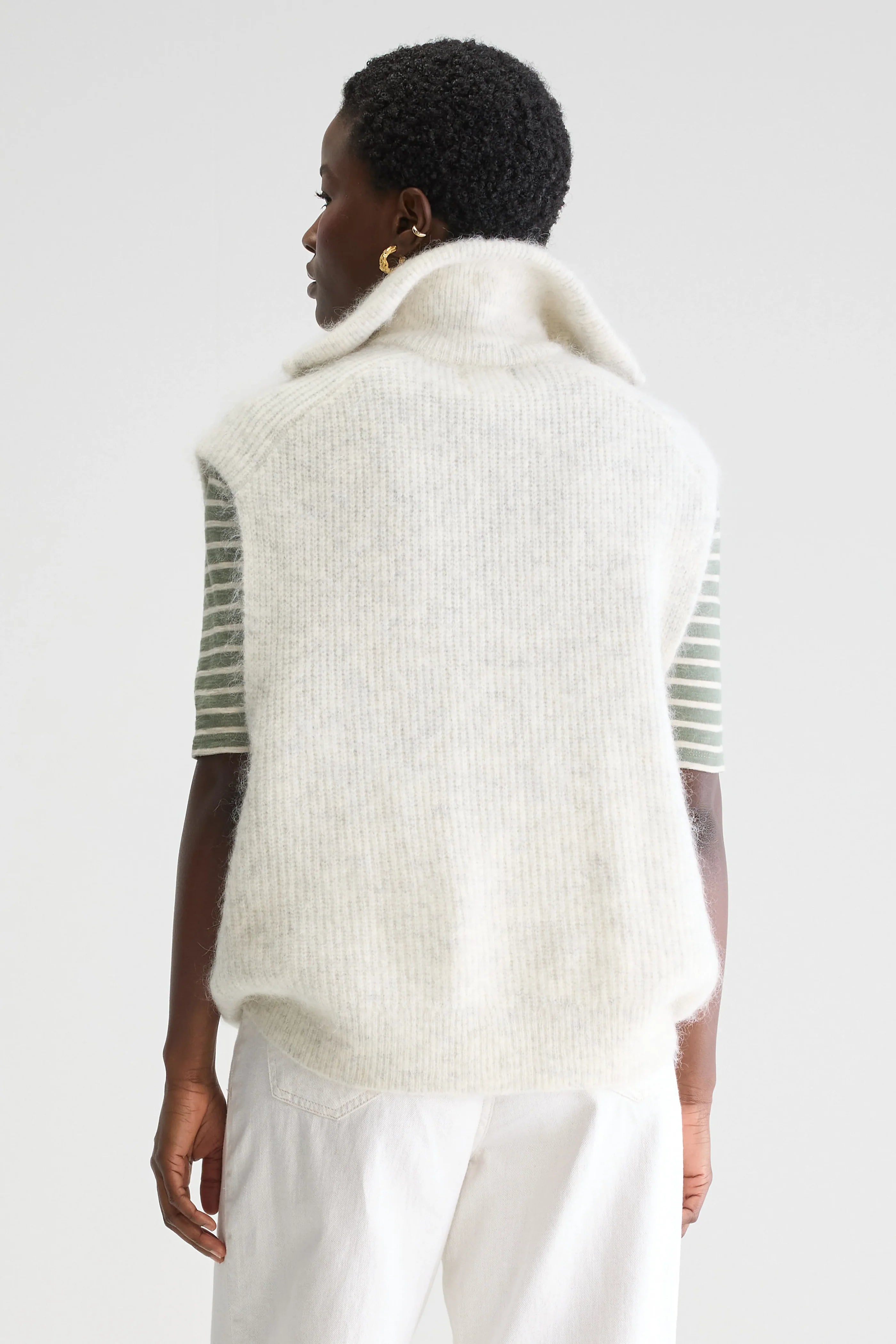 Bellerose Aurun Beige Oversized Tank Top