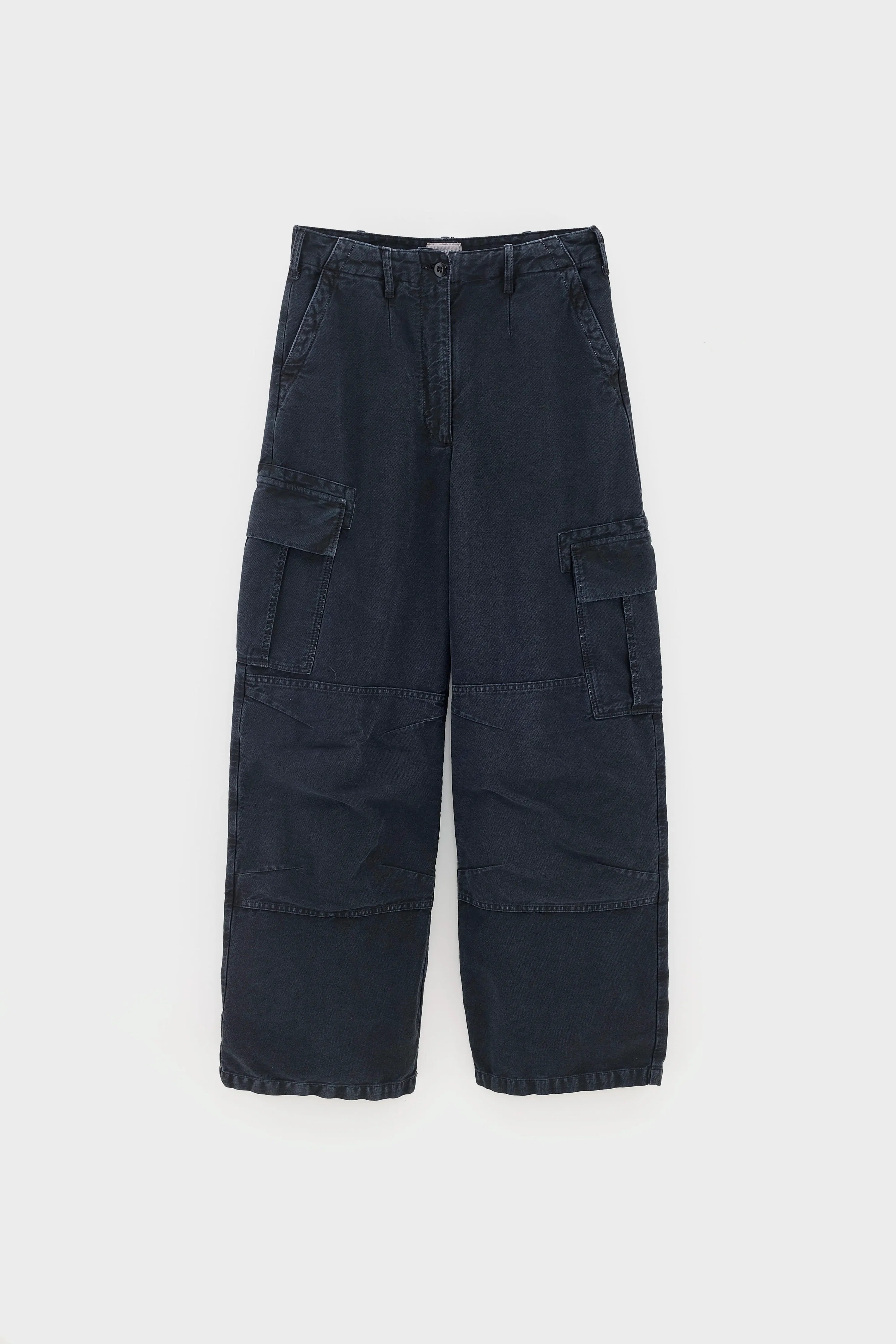 Bellerose Pozz Relaxed Pants Charcoal