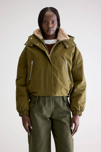 Bellerose Herna Bomber Jacket Military