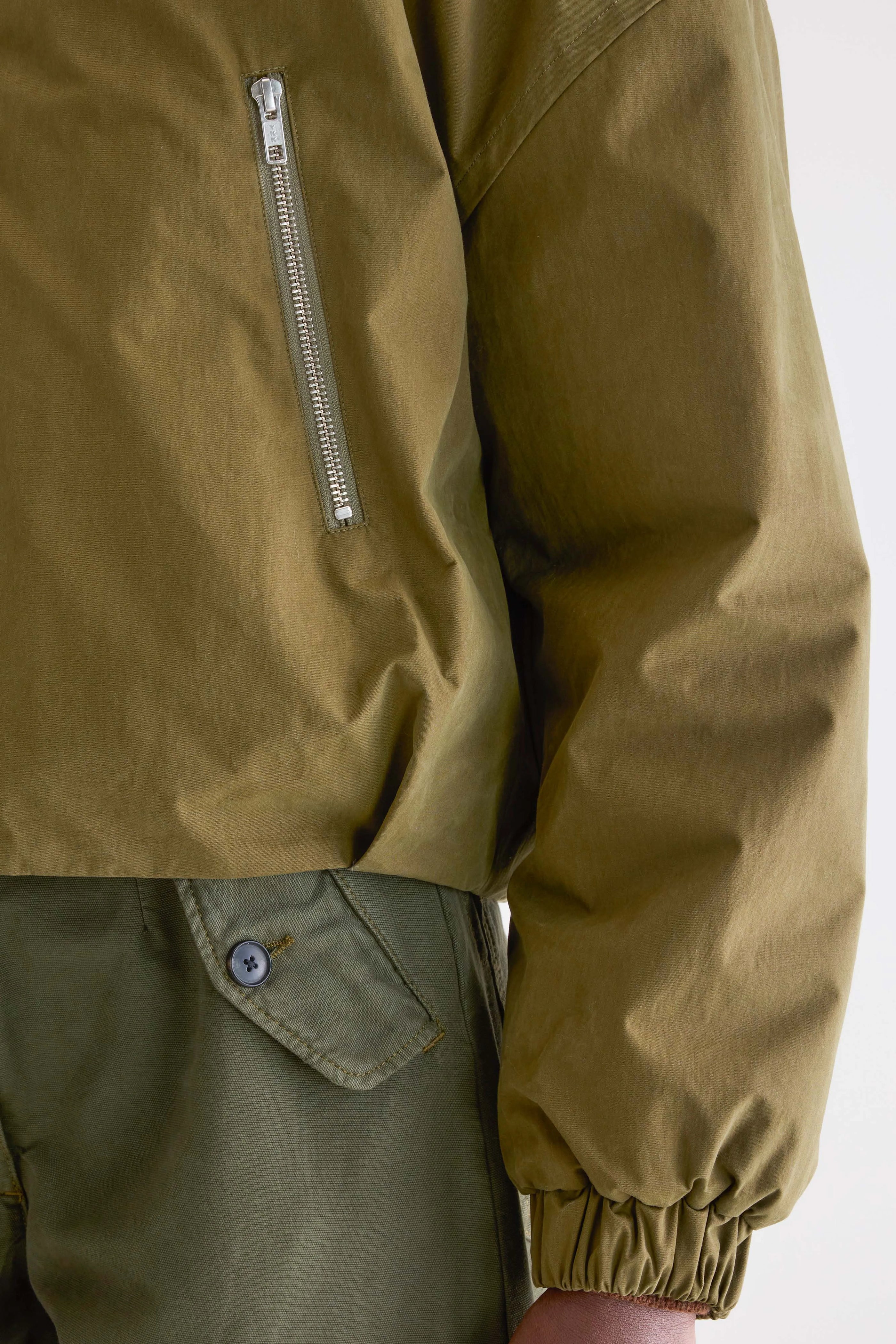 Bellerose Herna Bomber Jacket Military
