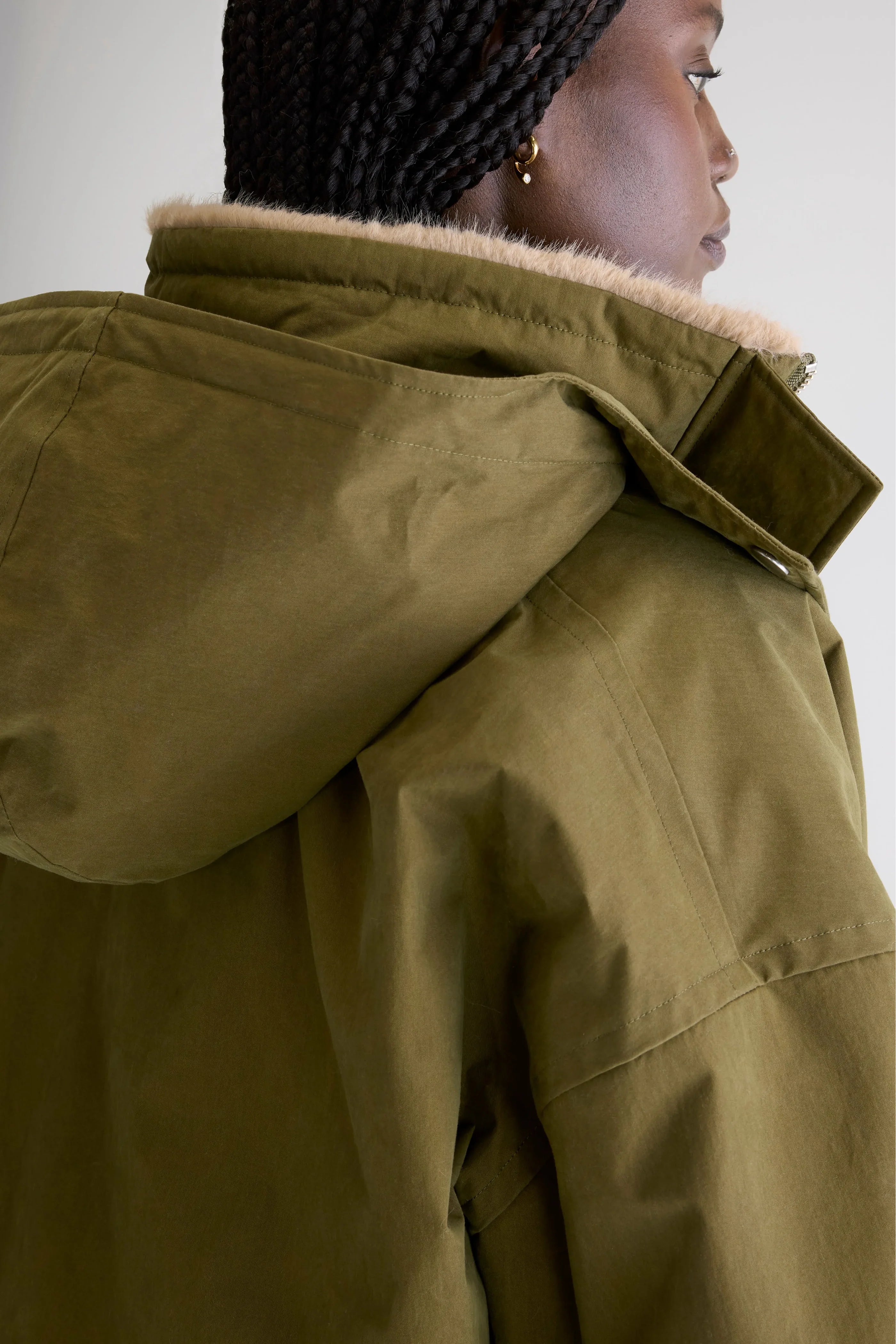 Bellerose Herna Bomber Jacket Military