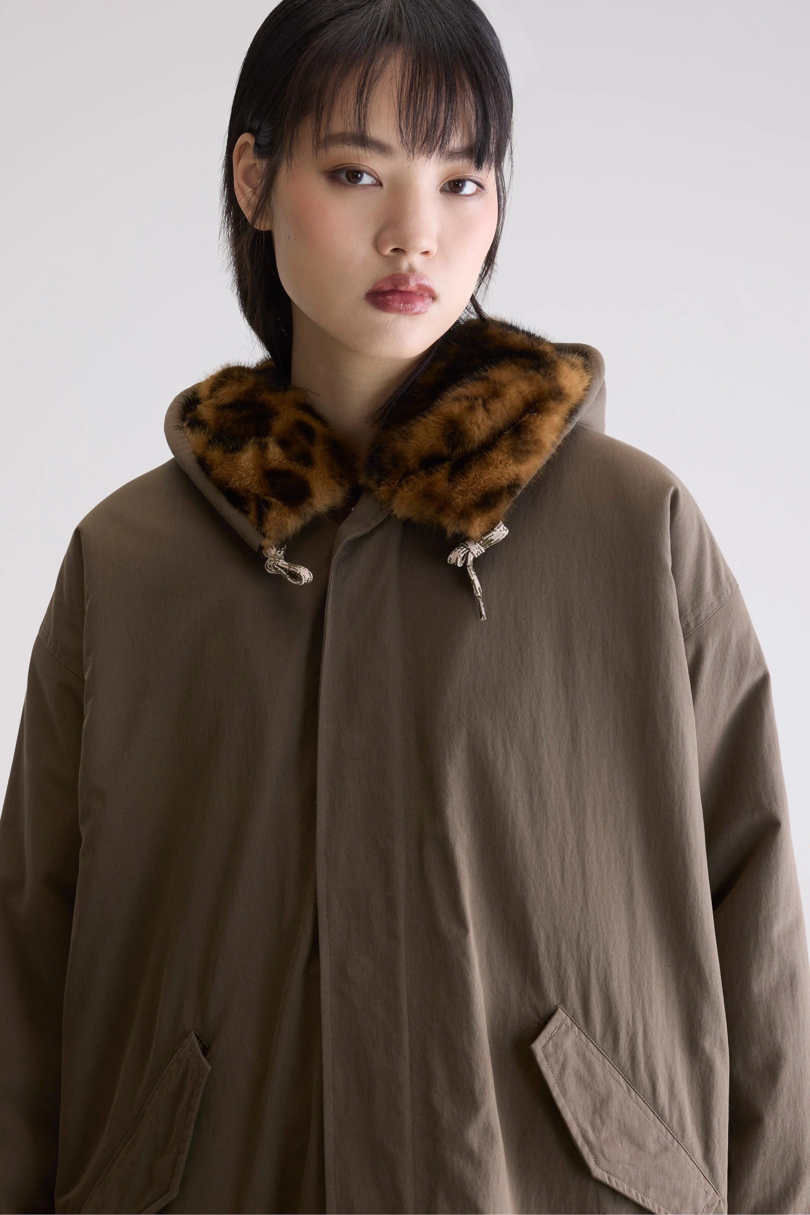 Bellerose Laos Parka Coat Sage