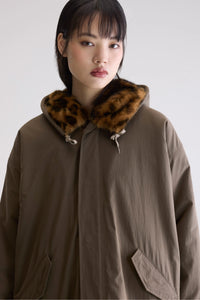 Bellerose Laos Parka Coat Sage