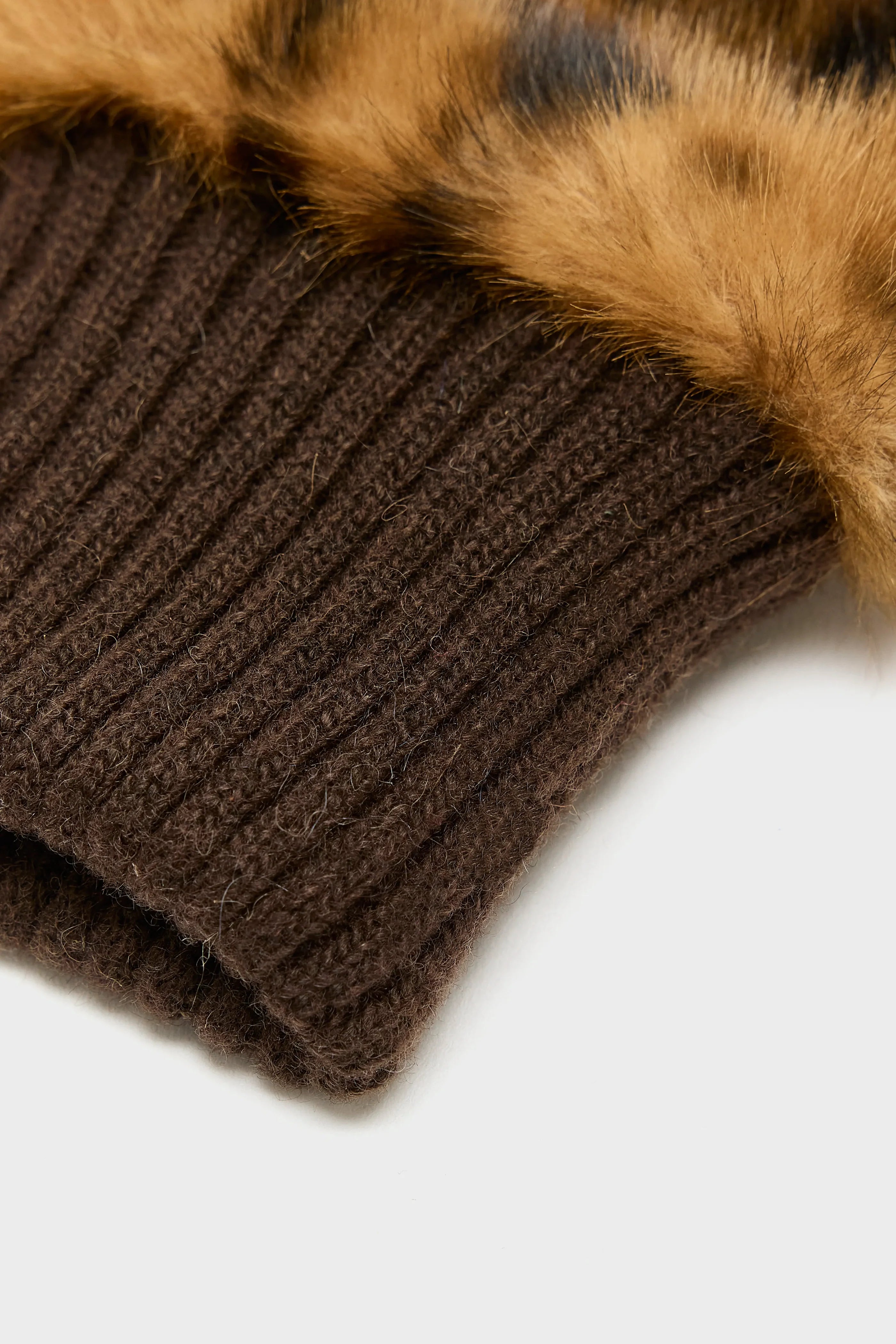 Bellerose Madina Mittens Faux Fur Leopard