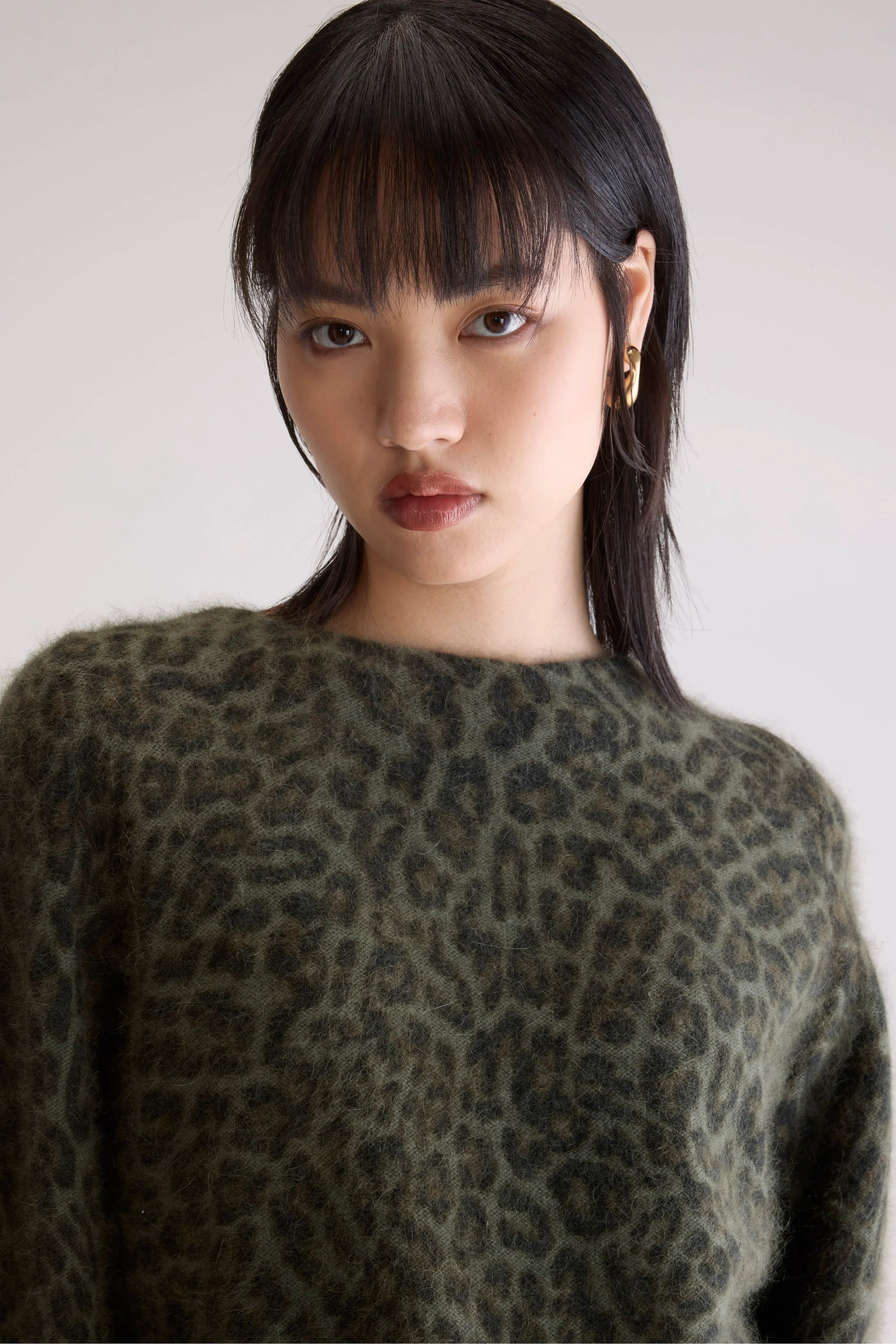 Bellerose Dioal Knitwear Leopard Print