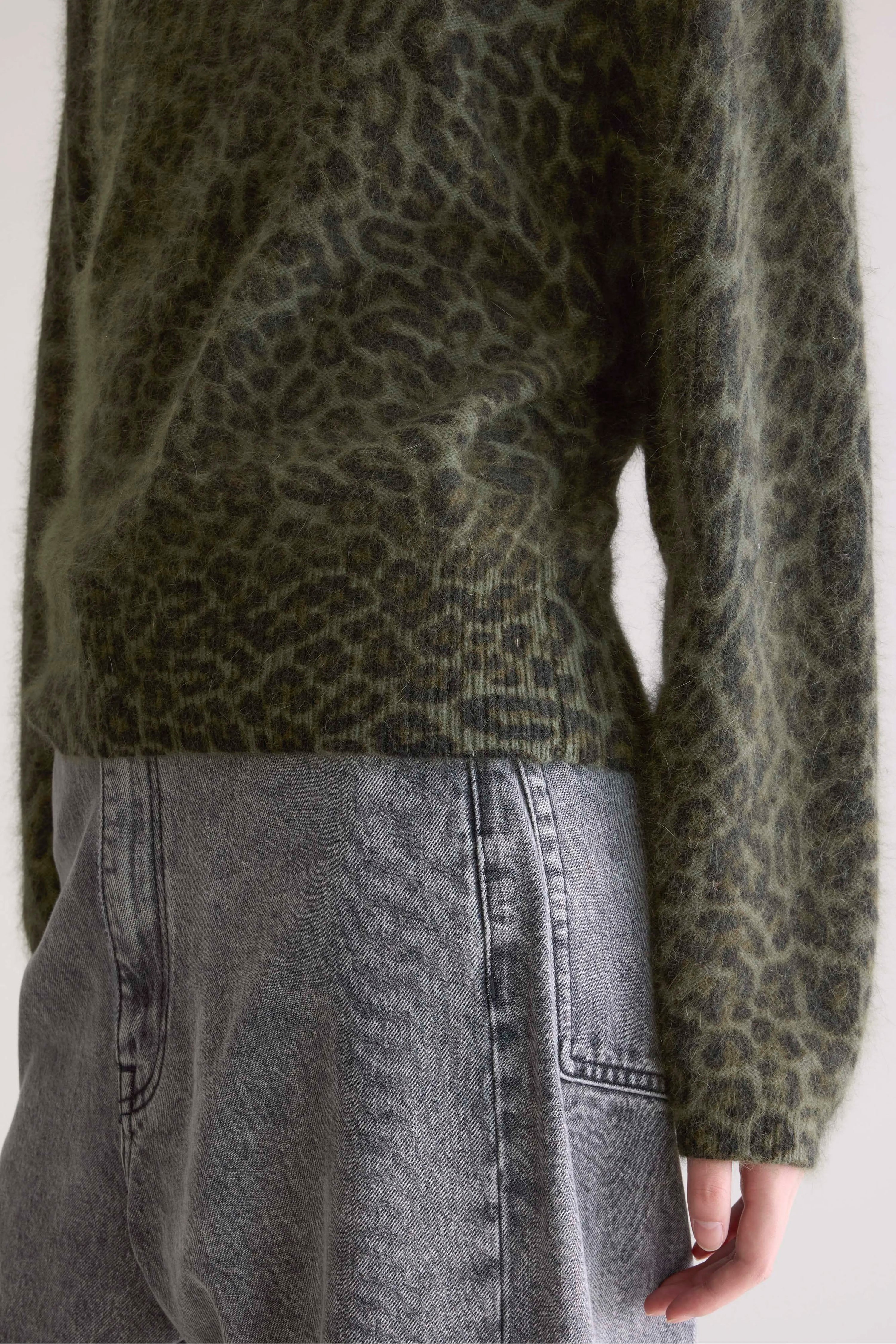 Bellerose Dioal Knitwear Leopard Print