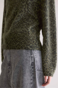 Bellerose Dioal Knitwear Leopard Print