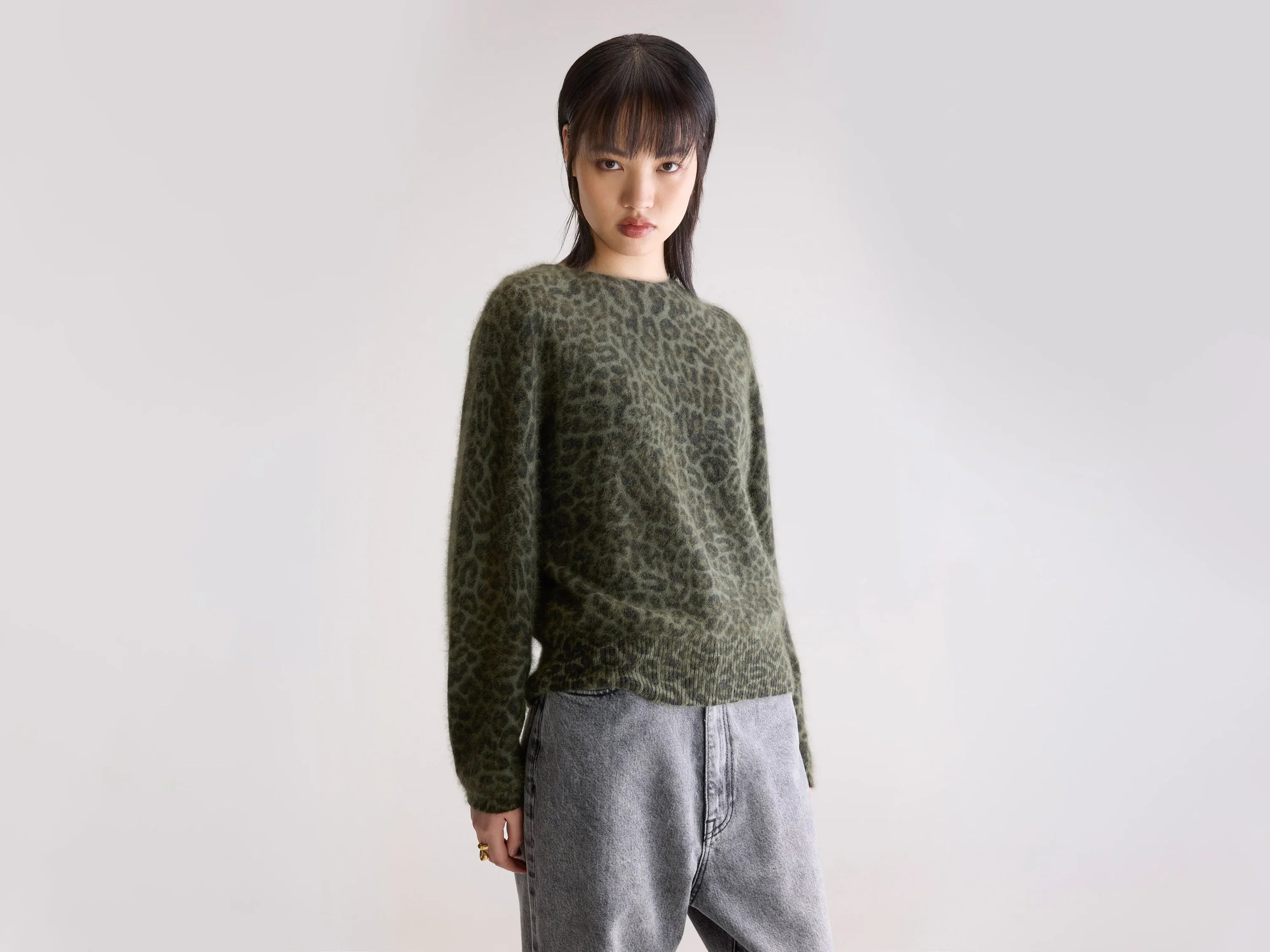 Bellerose Dioal Knitwear Leopard Print
