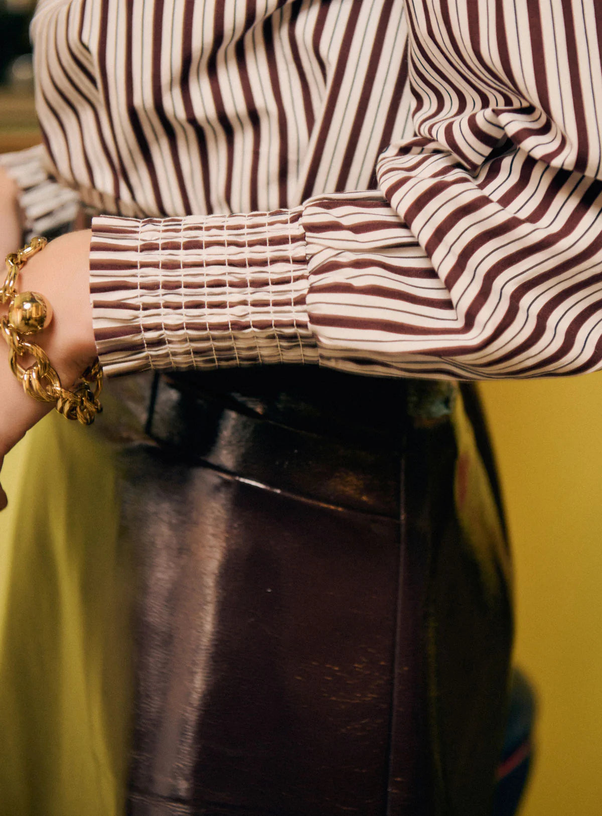 Petite Mendigote Blouse Tonia Stripes