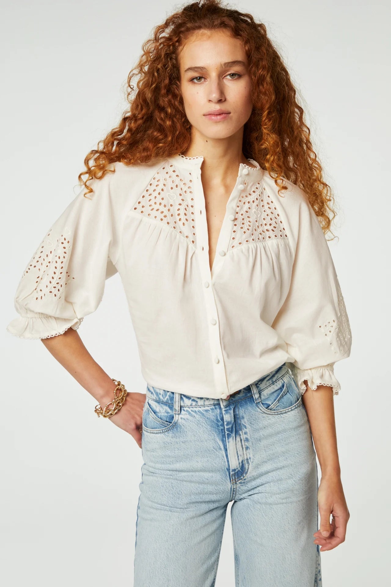 Fabienne Chapot Issa blouse Cream White