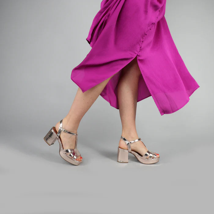 Esska Charlie Champagne Metallic
