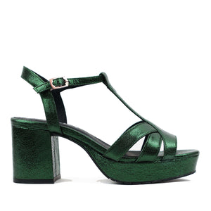 Esska Charlie Green Metallic