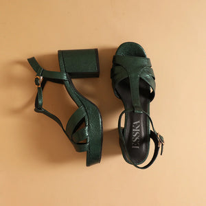 Esska Charlie Green Metallic