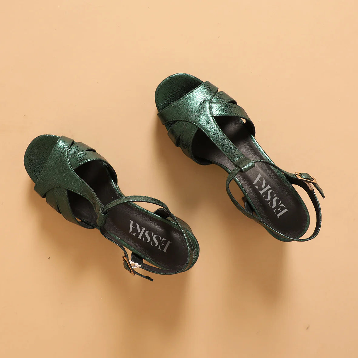 Esska Charlie Green Metallic