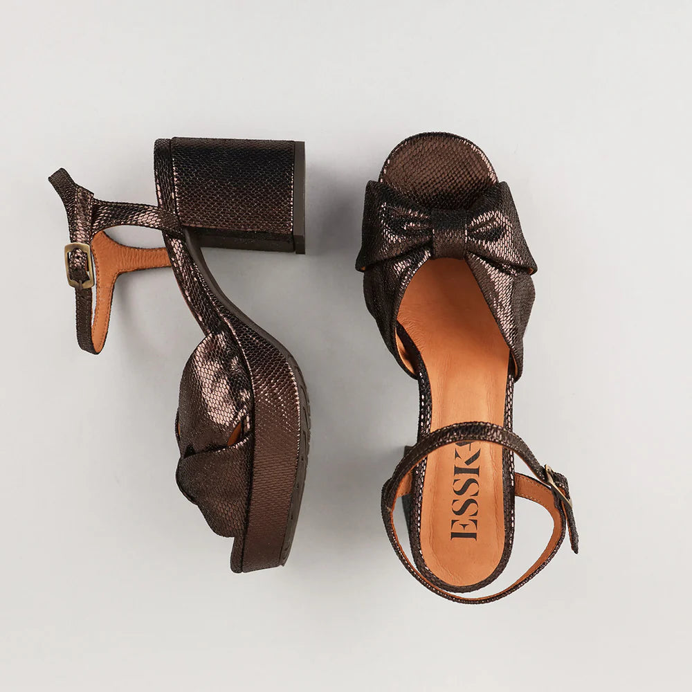 Esska Chilli Metallic Dark Brown