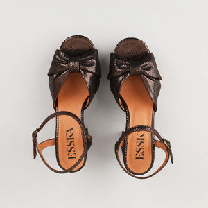 Esska Chilli Metallic Dark Brown