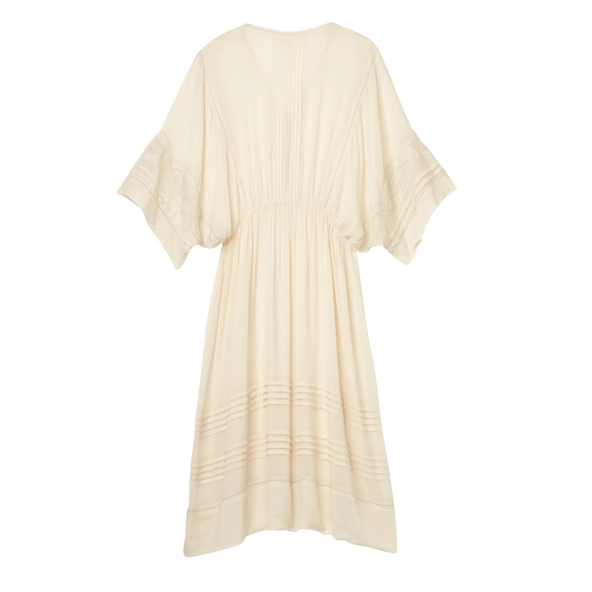 Faune Dahlia Dress Oyster