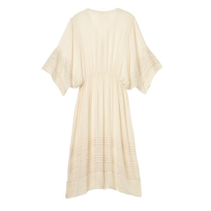 Faune Dahlia Dress Oyster