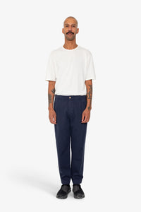 Folk Assembly Pant - Ink Blue Moleskin