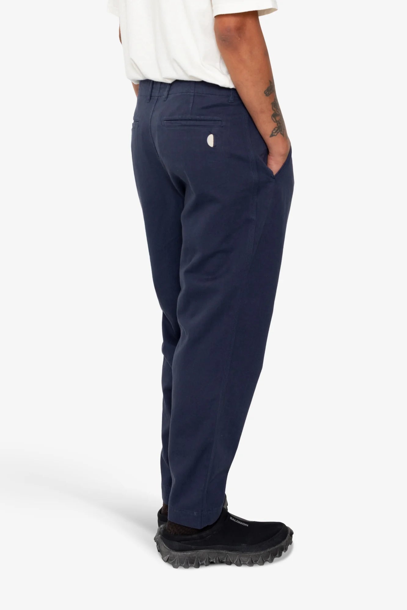 Folk Assembly Pant - Ink Blue Moleskin