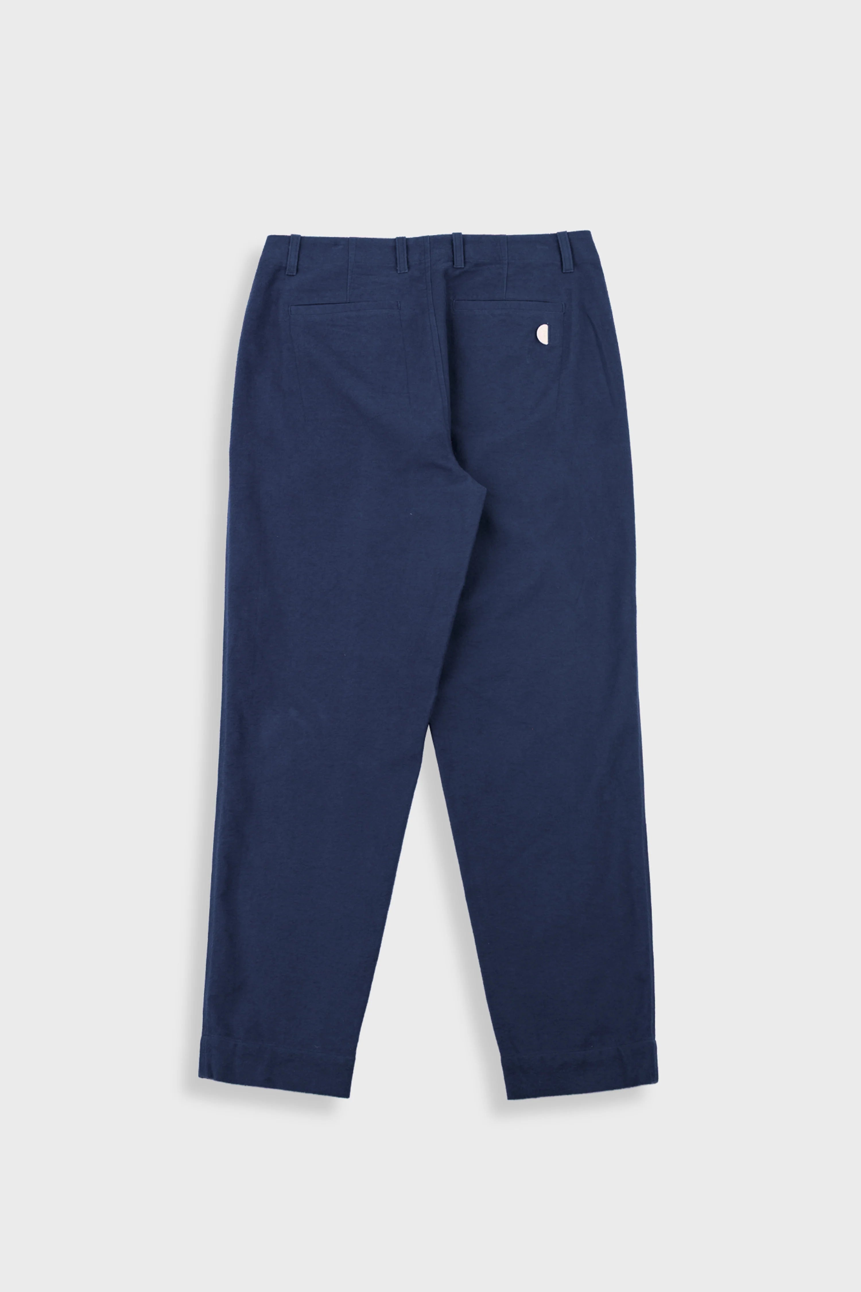 Folk Assembly Pant - Ink Blue Moleskin
