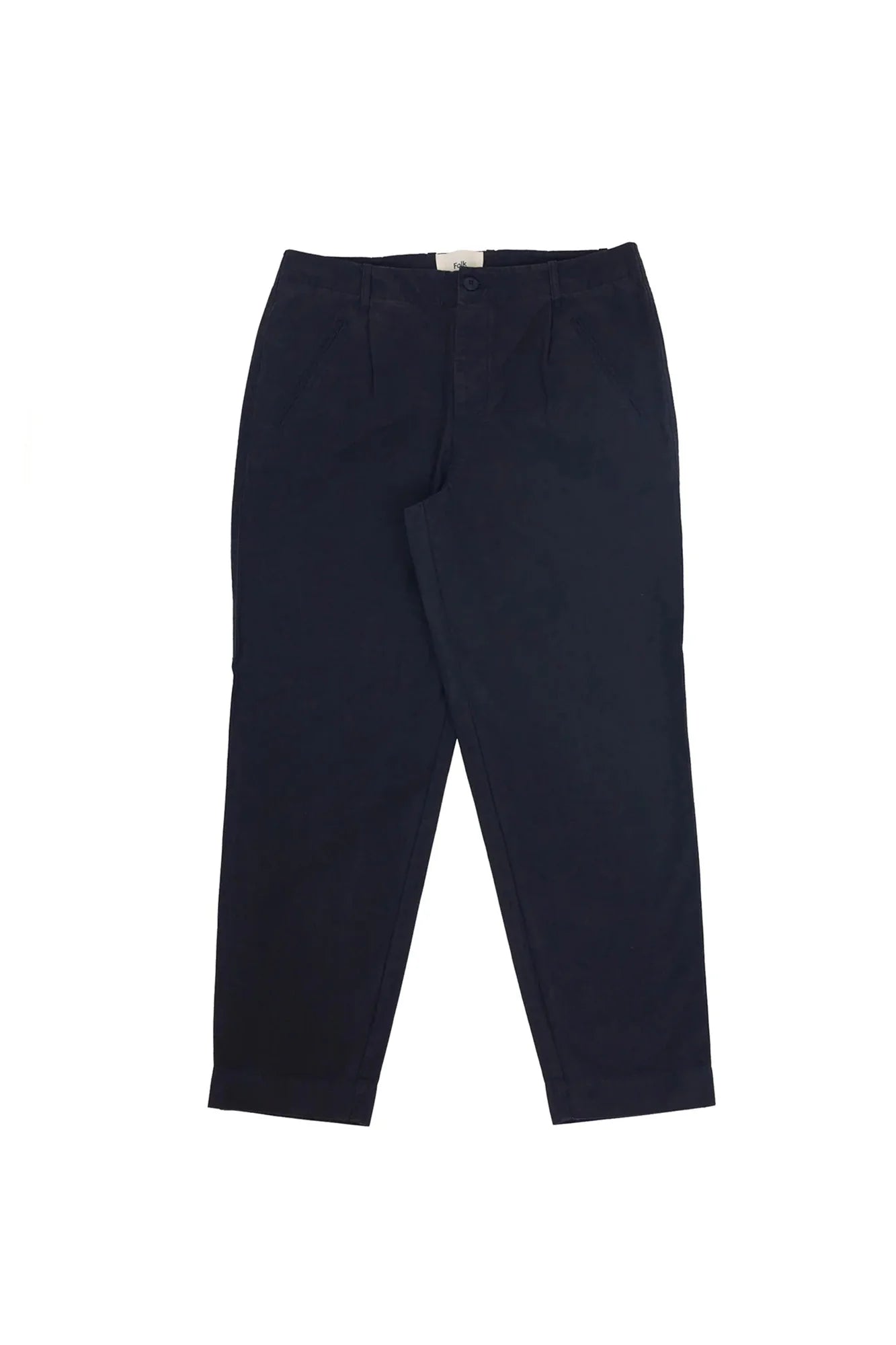 Folk Assembly Pant Soft Black Linear Texture