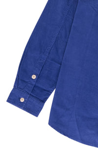 Folk Direction Babycord Shirt Bright Blue