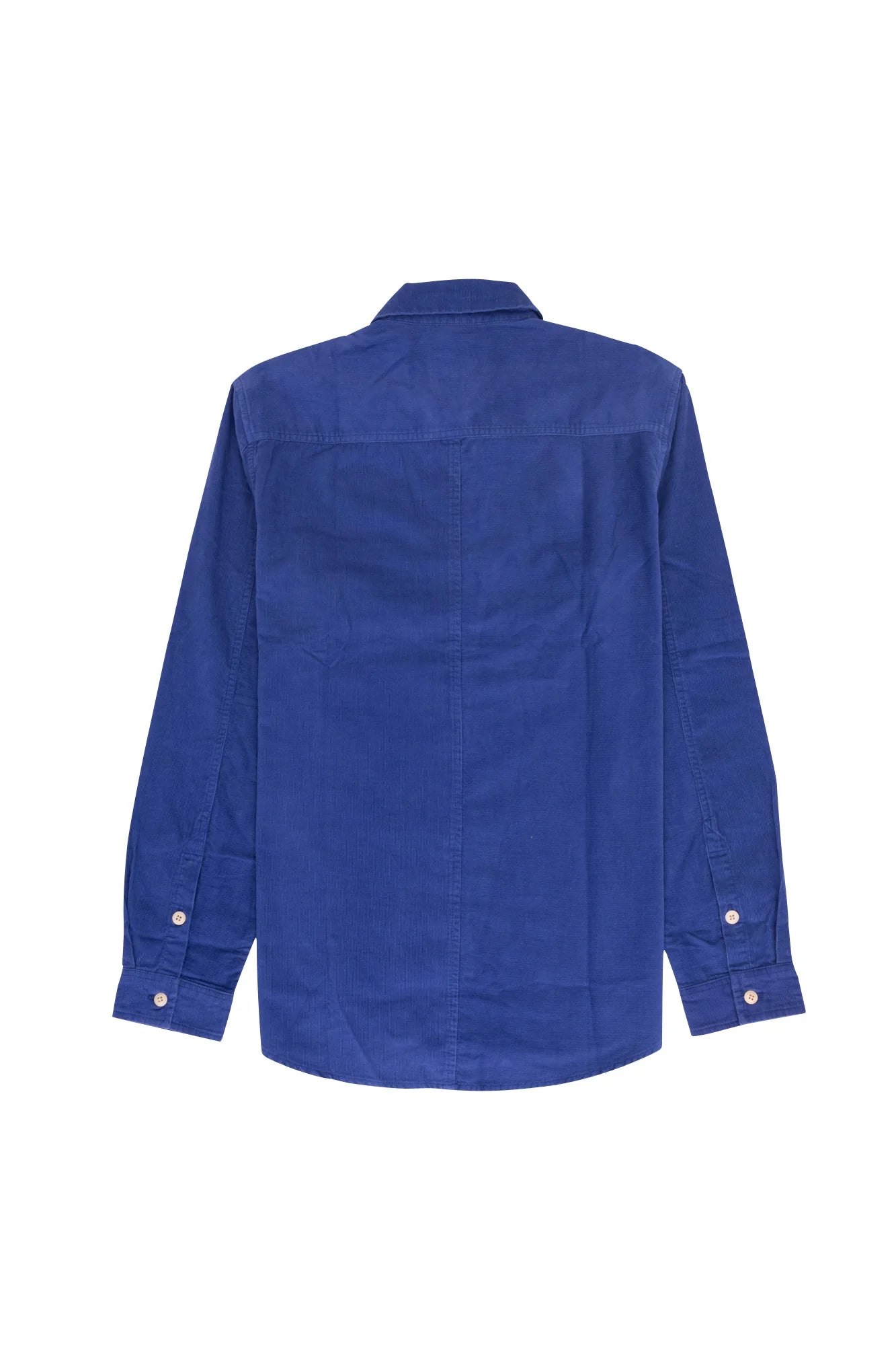Folk Direction Babycord Shirt Bright Blue