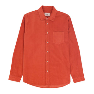 Folk Babycord Shirt Rust