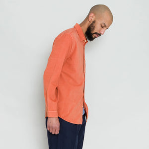 Folk Babycord Shirt Rust