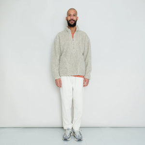 Folk Fleece Overhead Griege Curly Wool