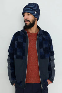 Folk Signal Fleece Blue Multi KG