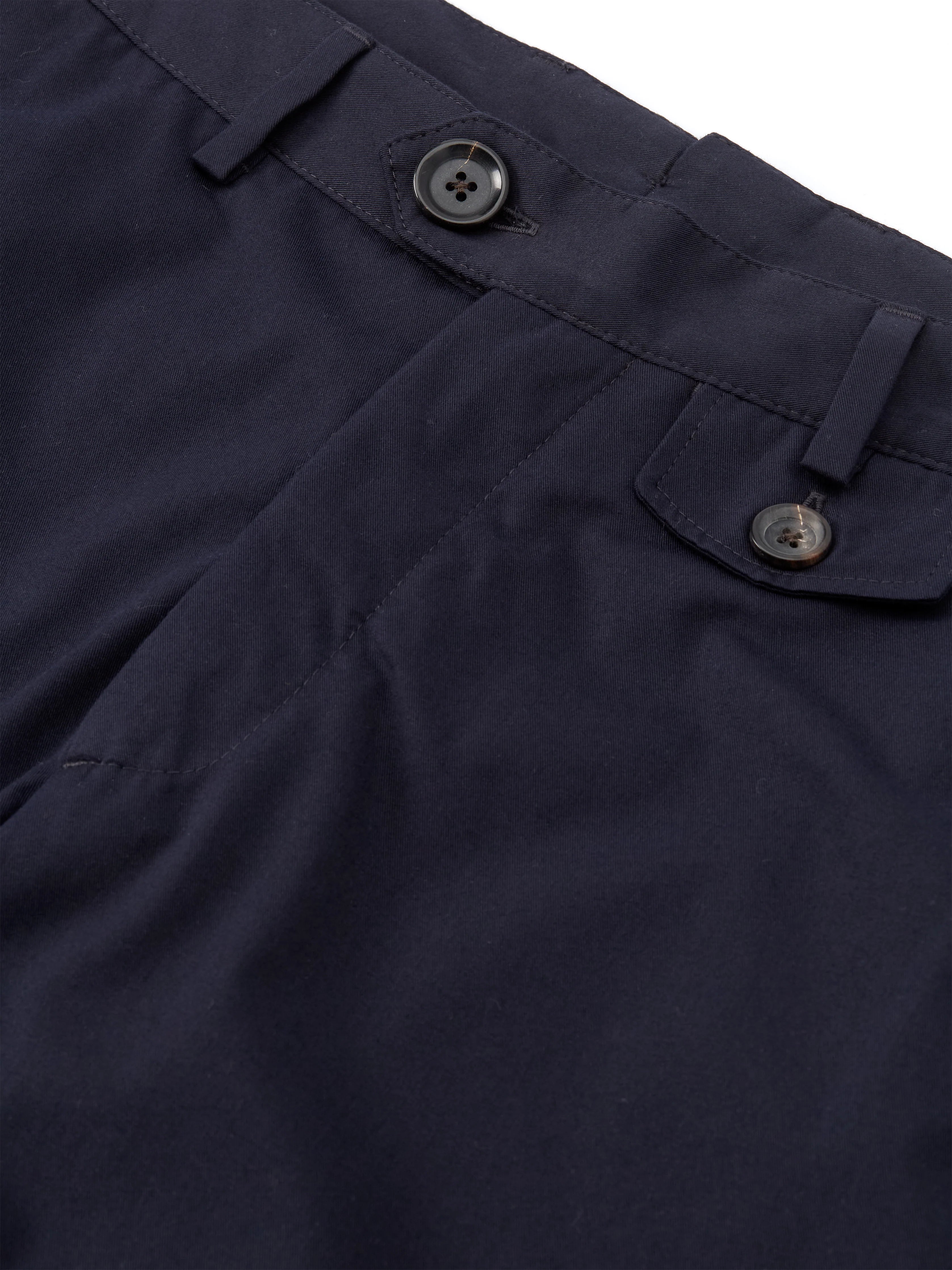 Oliver Spencer Fishtail Trousers Ashdown Navy