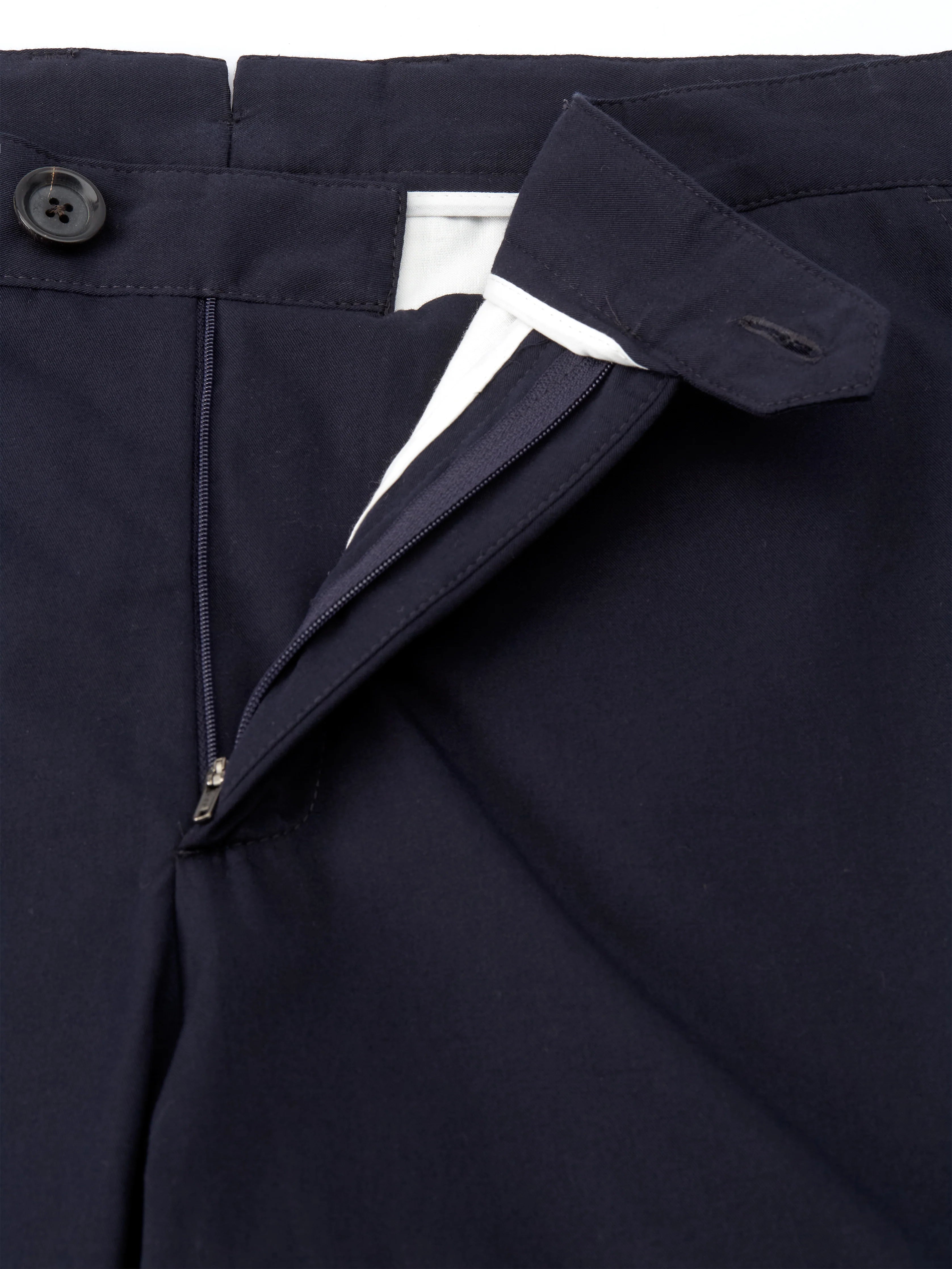 Oliver Spencer Fishtail Trousers Ashdown Navy