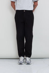 Folk Assembly Pant Black Moleskin