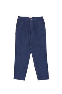Folk Assembly Pant Steel Blue Moleskin
