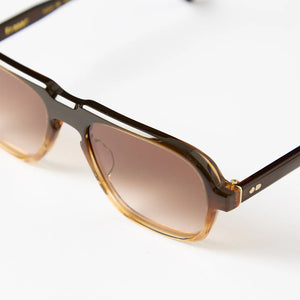Oscar Deen Fraser Mocha Unisex Sunglasses