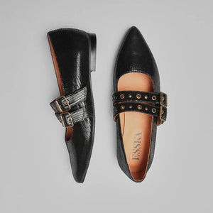 Esska Harper Metallic Black