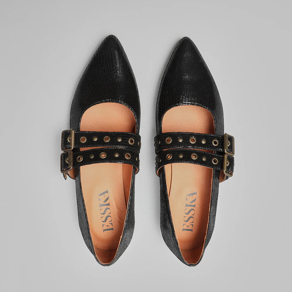 Esska Harper Metallic Black