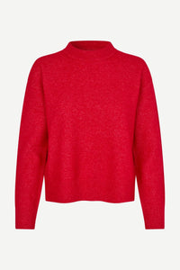 Samsoe Samsoe Anour o-n Sweater Haute Red