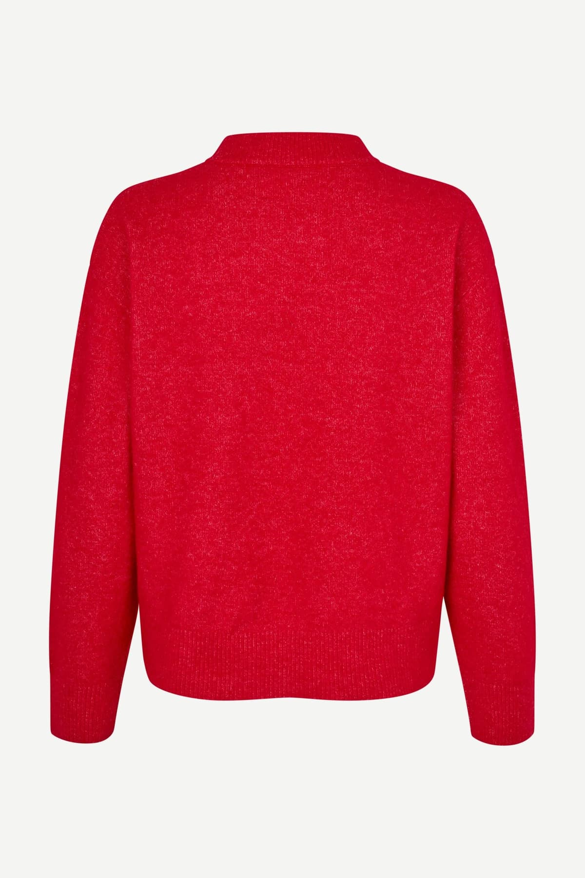 Samsoe Samsoe Anour o-n Sweater Haute Red