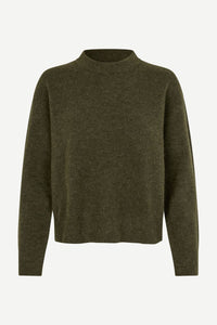 Samsoe Samsoe Anour o-n Sweater Deep Forest