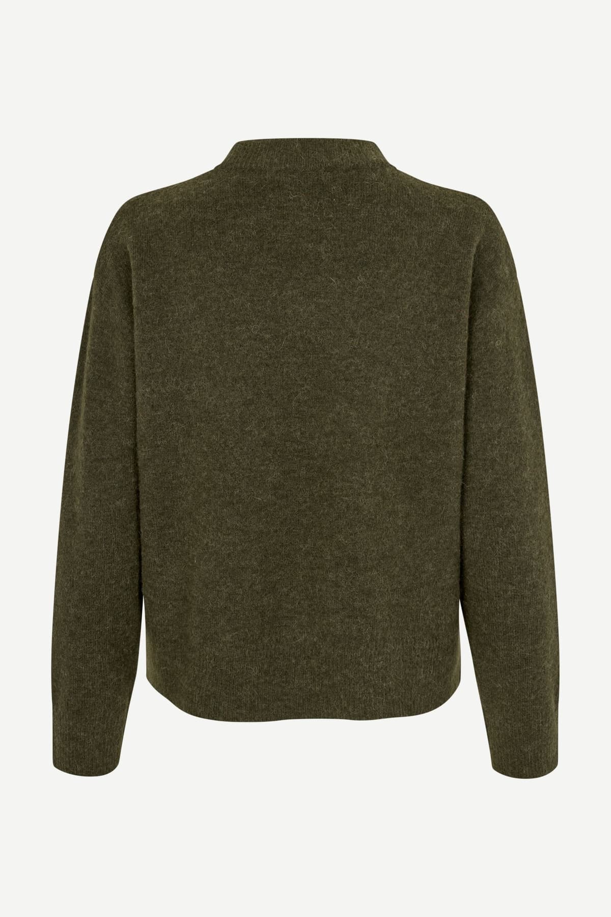 Samsoe Samsoe Anour o-n Sweater Deep Forest