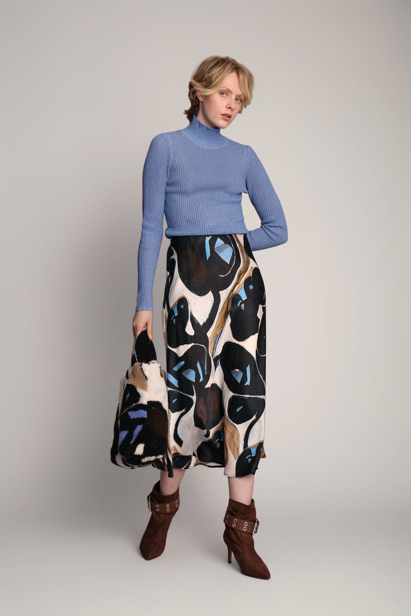Munthe Carson Skirt Blue – Curate