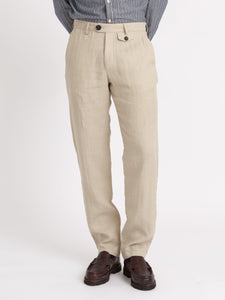 Oliver Spencer Fishtail Trousers Coney Sand