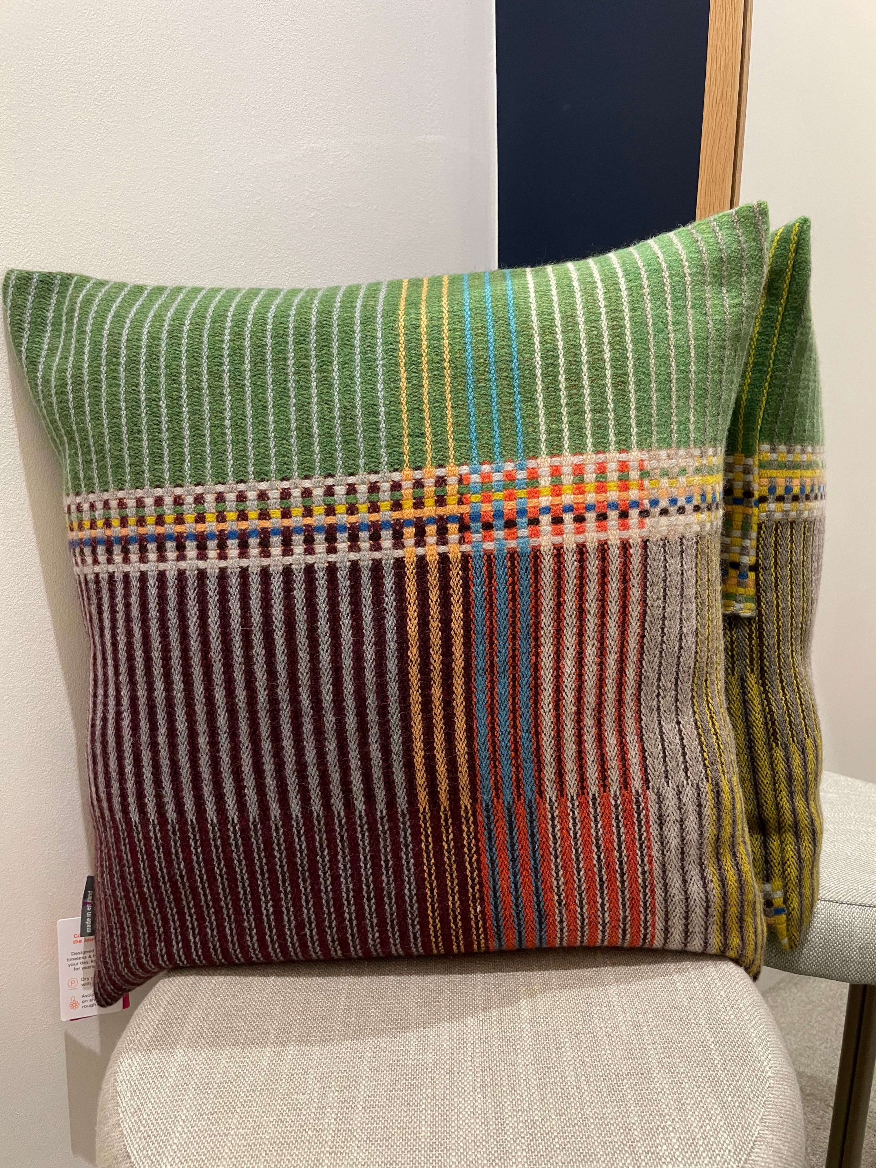 Wallace Sewell Florence Pinstripe Cushion & Insert