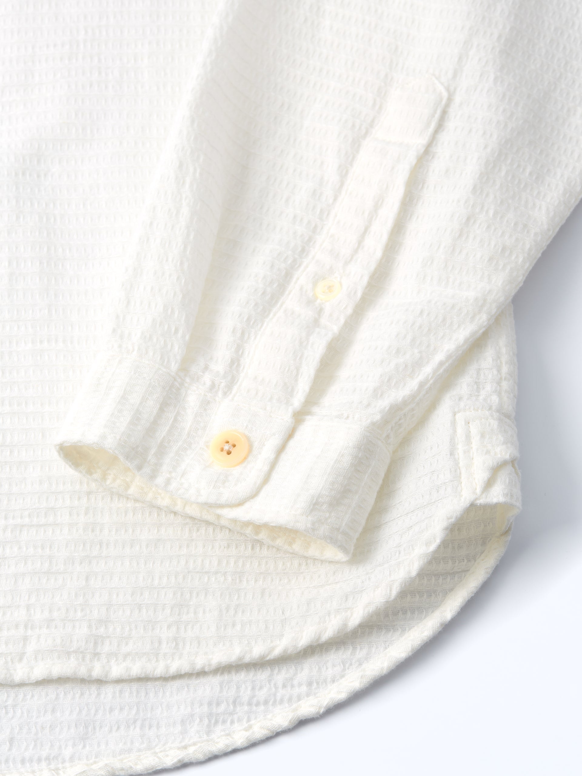 Oliver Spencer Grandad Shirt Haston Crem