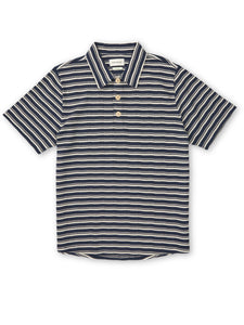 Oliver Spencer Tabley Polo Shirt Braemar Navy